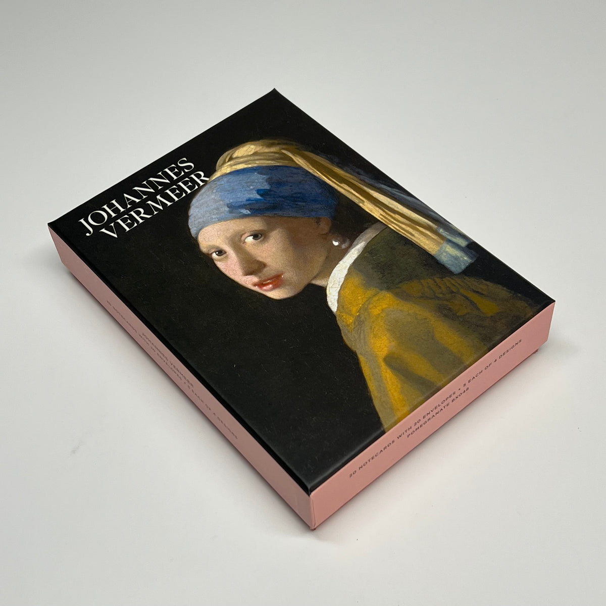 POMEGRANTE (20 PACK) Johannes Vermeer Notecards W/ Envelopes  4x6" BX048