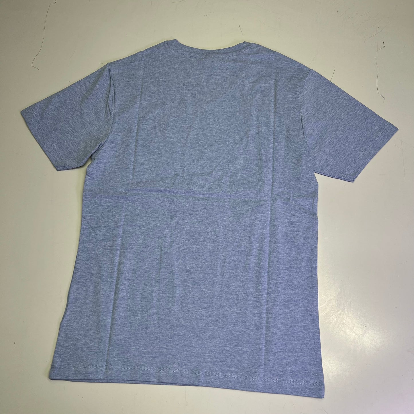 ZA@ U.S. POLO ASSN V-Neck Short Sleeve Tee Shirt Men's Sz XS Sedona Heather Blue