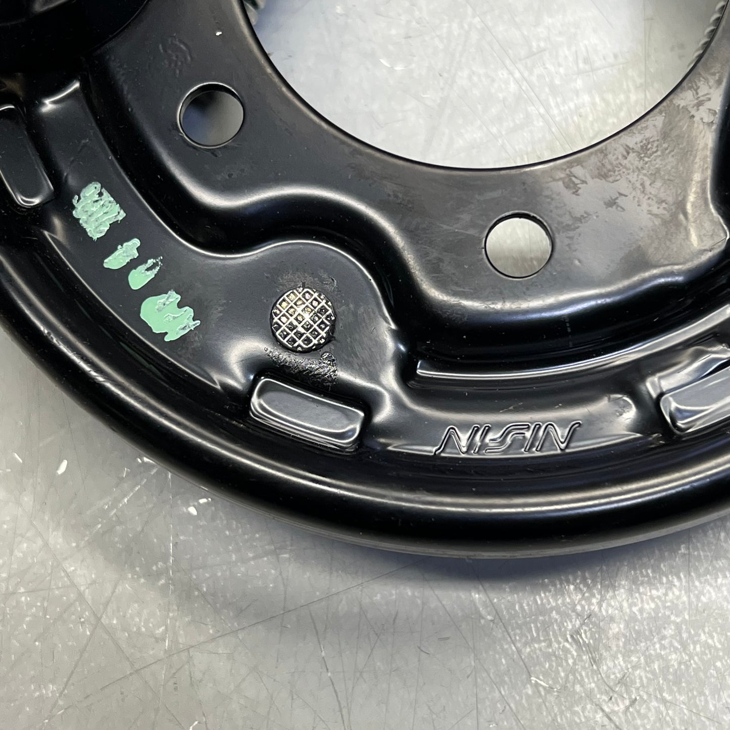 EZGO Left Rear Drum Brake Assembly 2009-25 Cable Models 160mm Dia OEM 612211