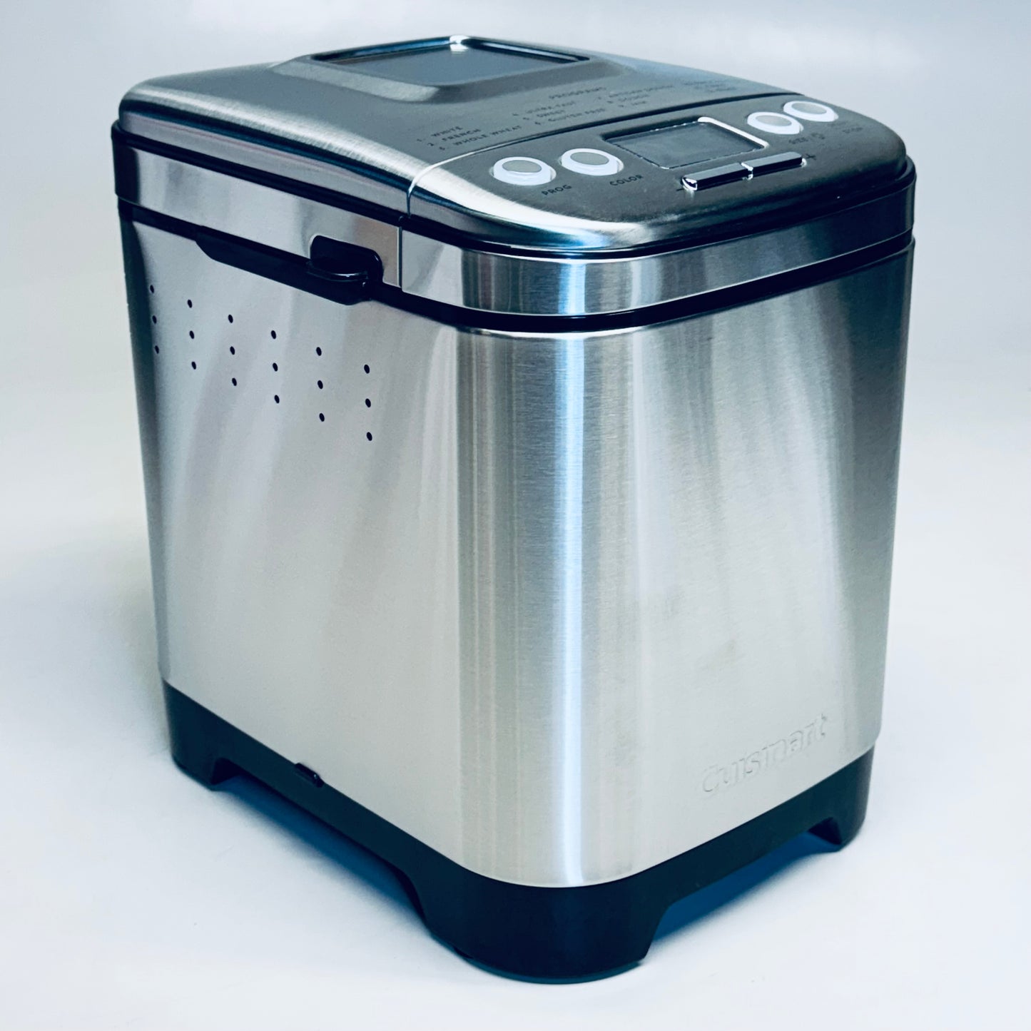 CUISINART Bread Maker Machine Sz 10.5” H x 10” L x 7.5” W Silver CBK-110P1