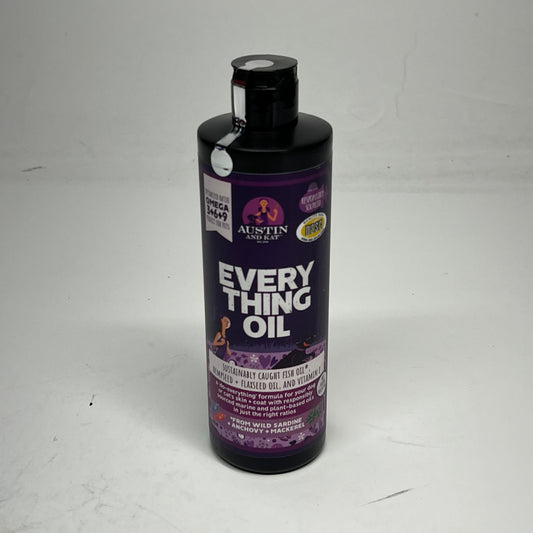 AUSTIN & KAT Austin Everything Oil Omega Fish Oil Liquid Skin & Coat BB 11/27