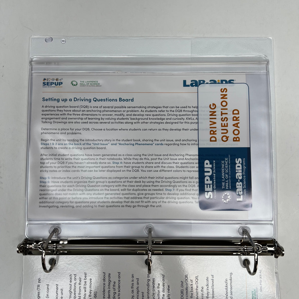 LAB AIDS Issues & Earth Science Geological Processes Teacher Ed 3rd Ed & Binder