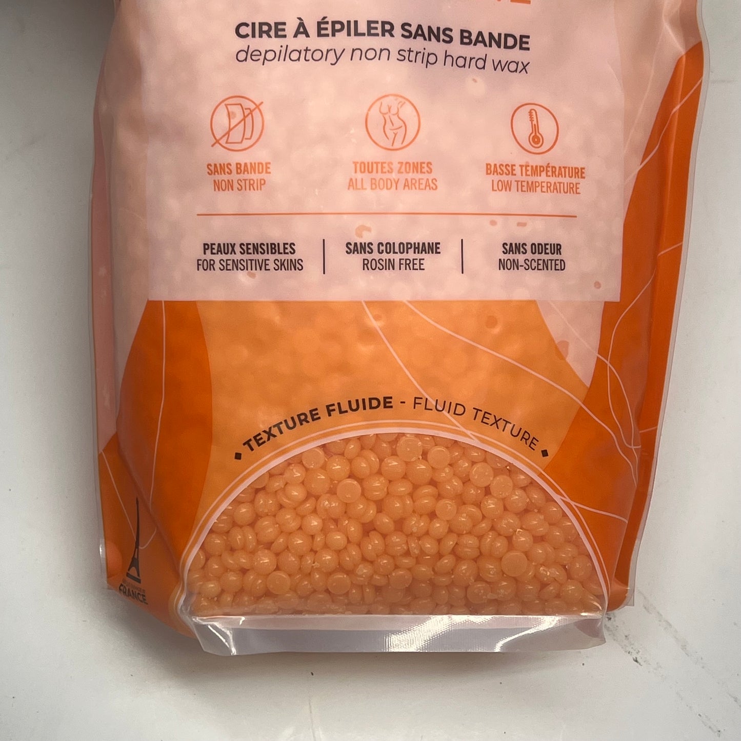 PERRON RIGOT Cirepil Cristalline Hard Wax Beads Non-scented  800g Orange C2611T