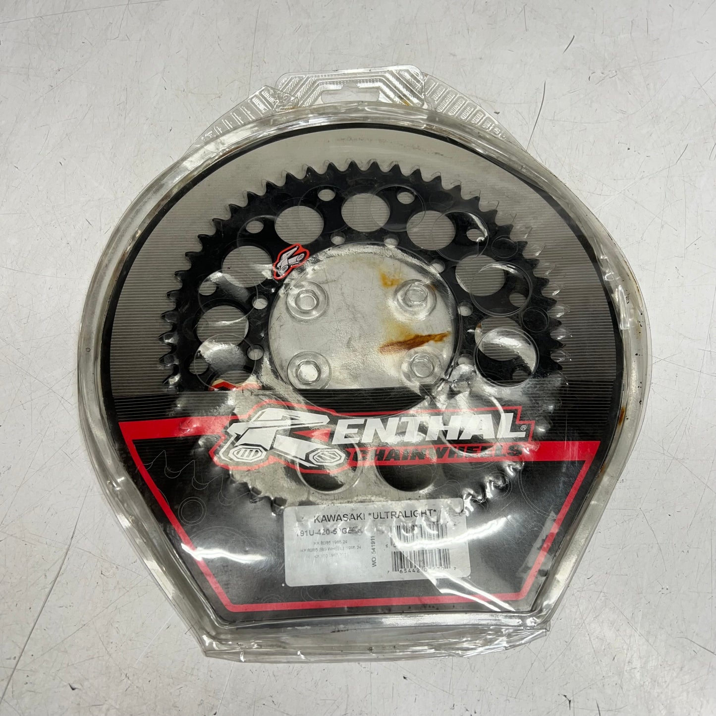 RENTHAL Kawasaki Rear Sprocket 52 Tooth Black 191U-420-52GEBK