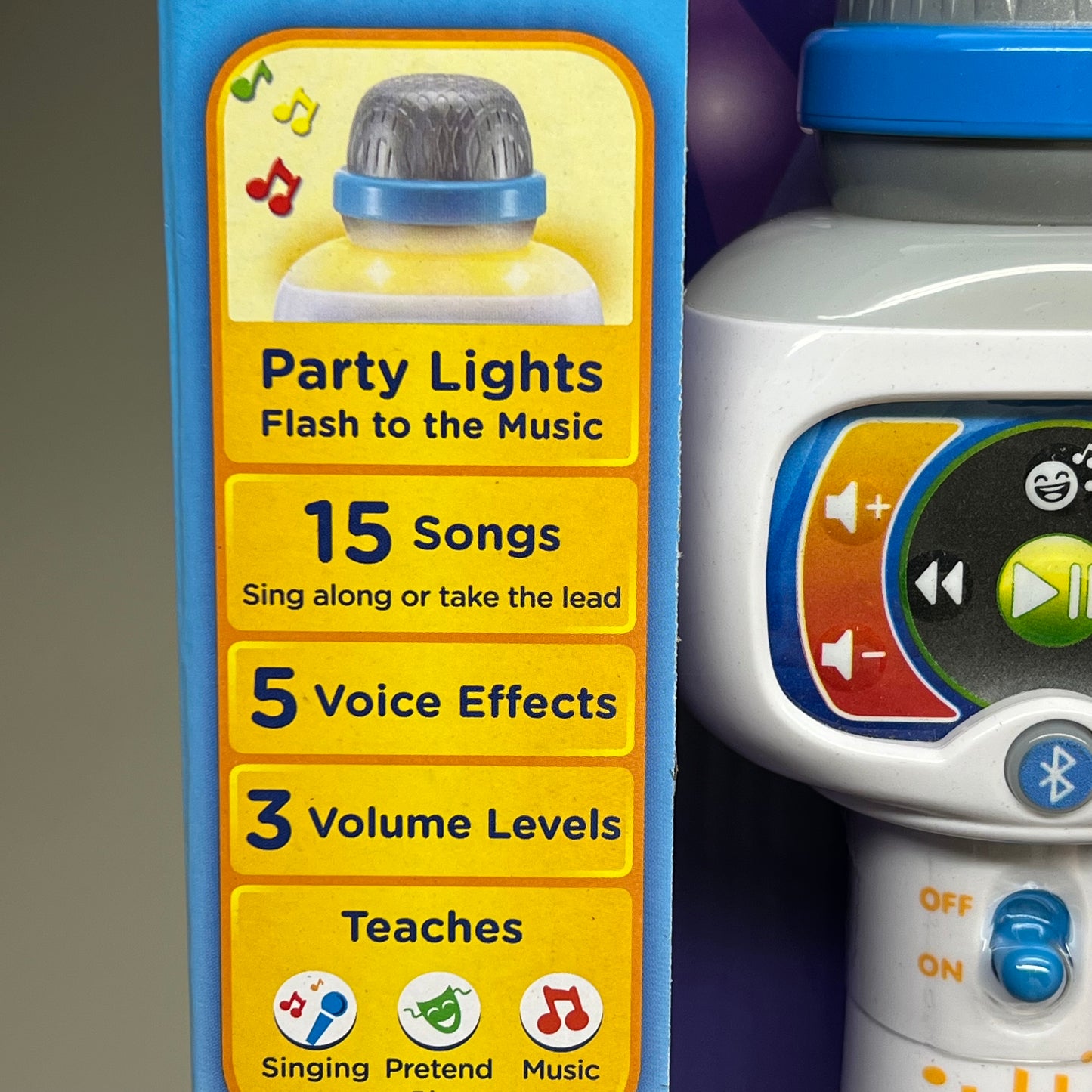 VTECH (2 PACK) Sing it out Karaoke Microphone Teaching 15 Songs 2-4yrs 5510