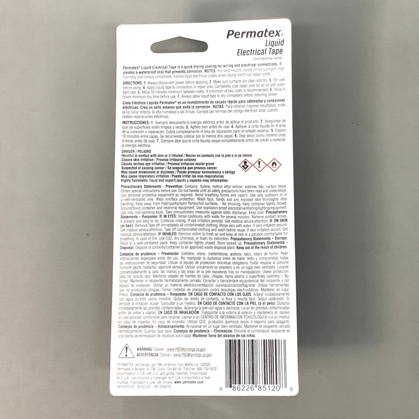 PERMATEX 2-PACK! Liquid Electrical Tape Seals Electrical Connections 85120 4oz (New)