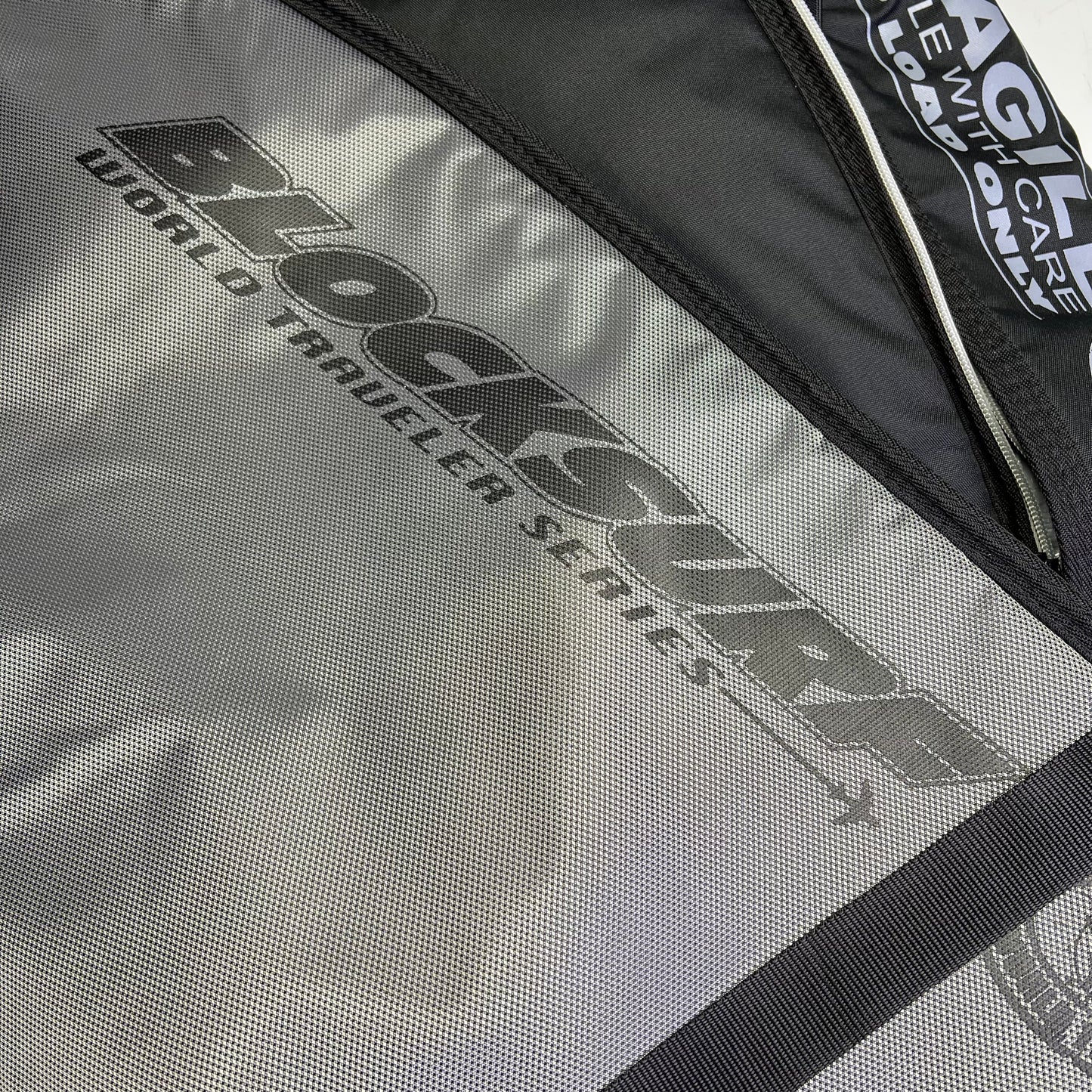 BLOCK SURF Double Coffin World Traveler Series Board Bag 6'6" - Holds 2 - 3 Black