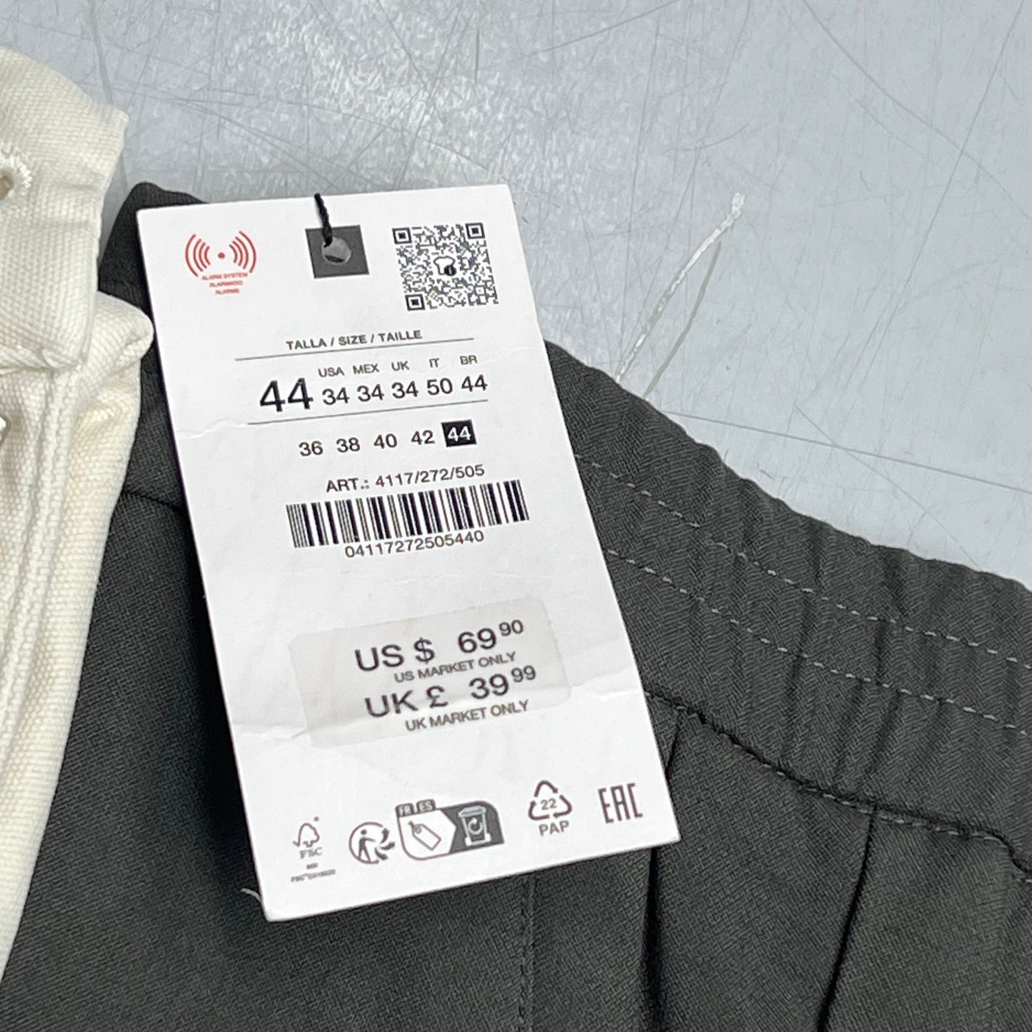 ZA@ ZARA Lot of Assorted Clothing Top & Bottoms Women's Sz L  Multicolor