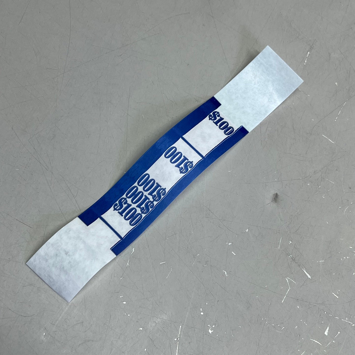 ZA@ PM COMPANY (1000 PACK) Currency Bands $100.00 Blue 9419-0060 H