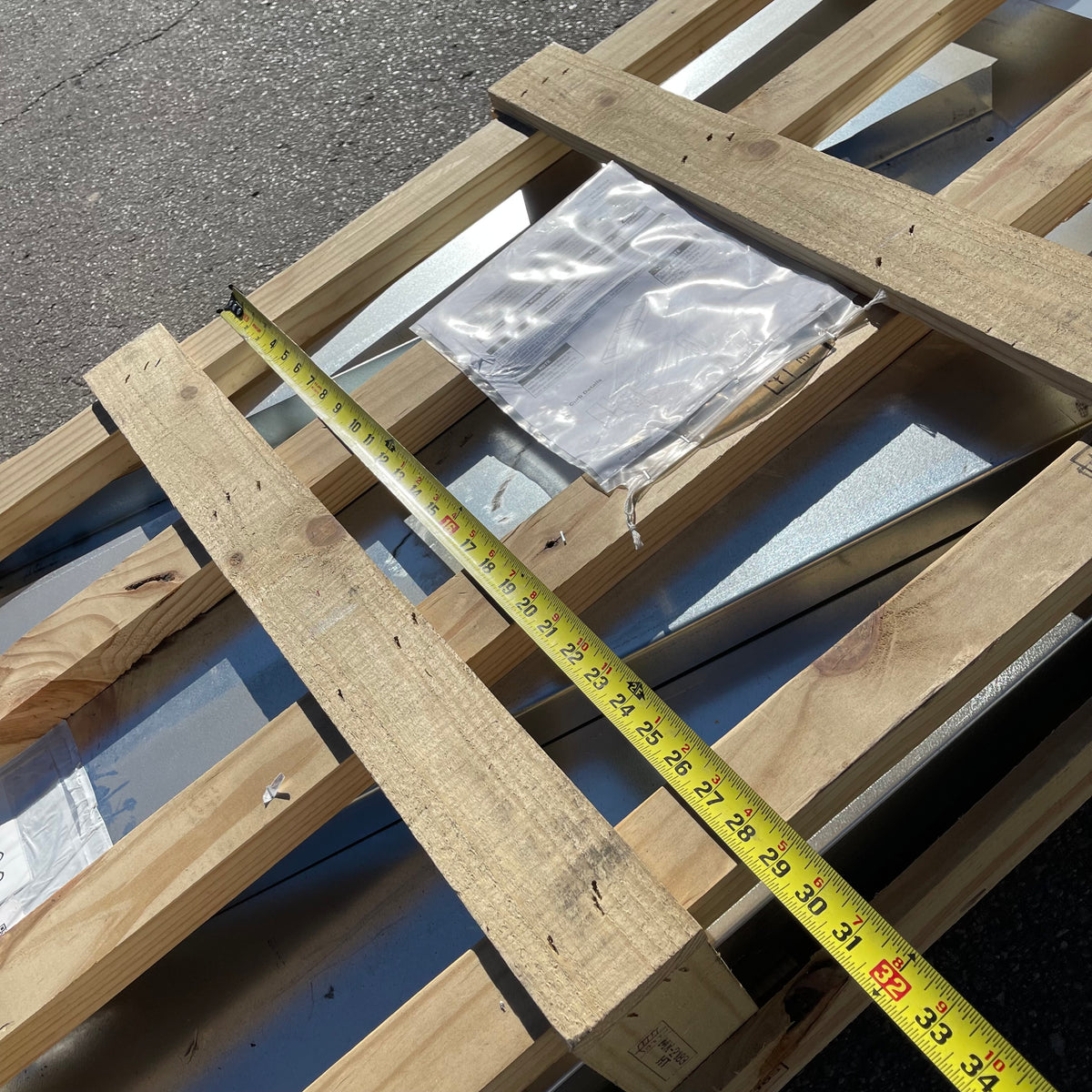 GREENHECK Model GKD Curb Assembly Galvanized Steel