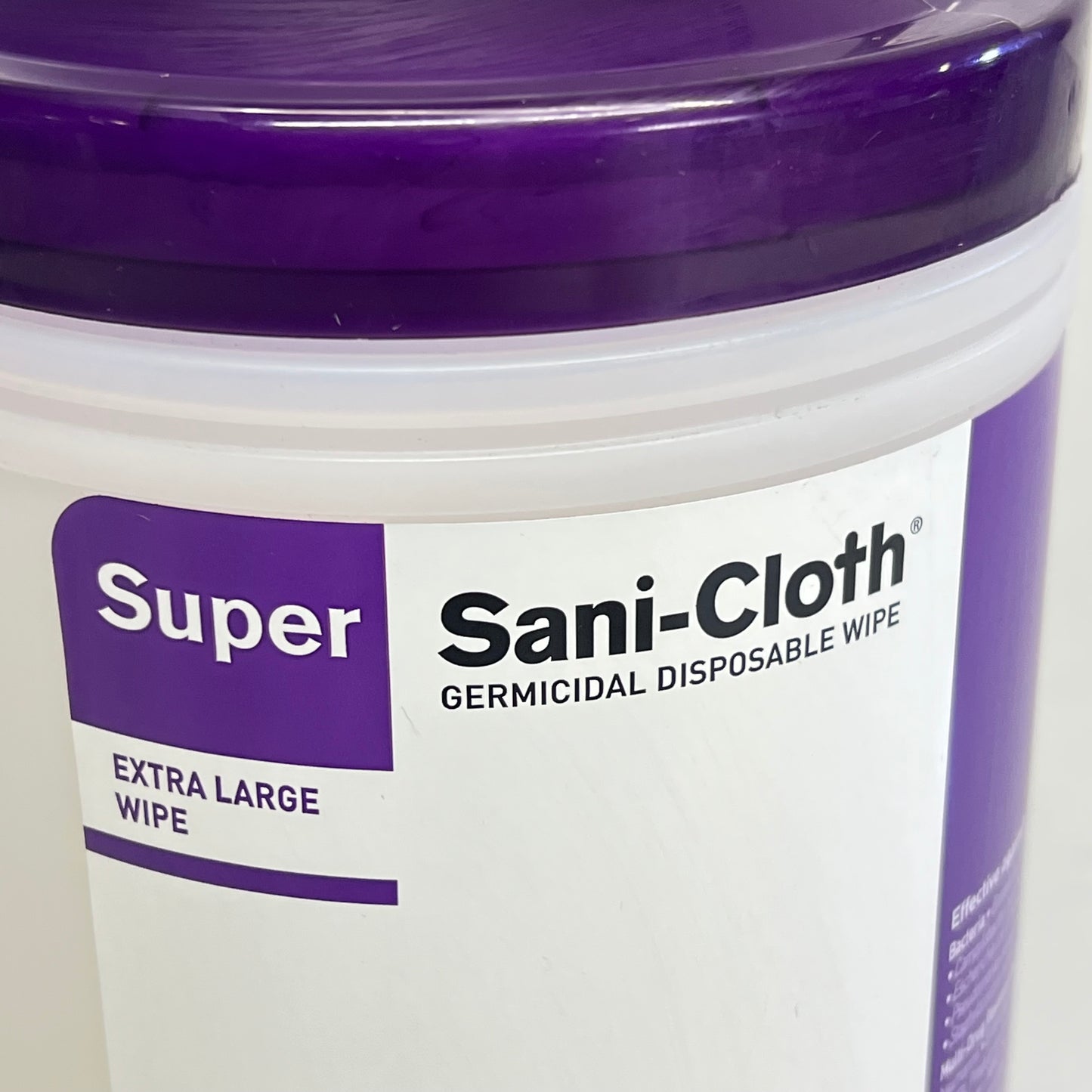 ZA@ PDI  (2 PACK, 75 WIPE EACH) Sani-cloth Germicidal Disposable Wipe Extra Large (Distressed)