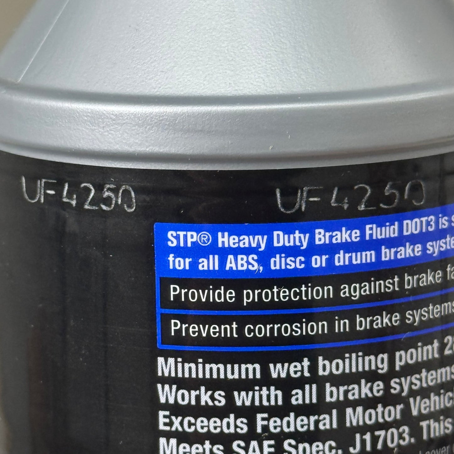 STP (5 PACK) Heavy Duty Brake Fluid Dot 3 Disc or Drum Brake System 12floz 18669
