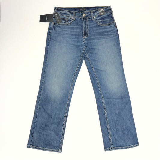 SILVER JEANS CO. Grayson Classic Fit Straight Leg Jean Men's Sz 34/30 Indigo