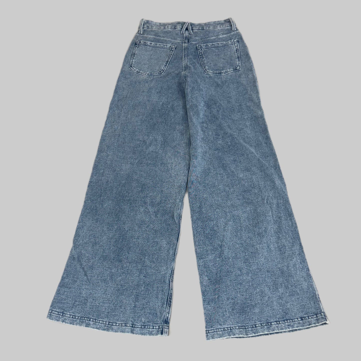 GOOD AMERICAN Jeanius Good Skate Jeans Women's Sz 8 Indigo586 GS0409VN