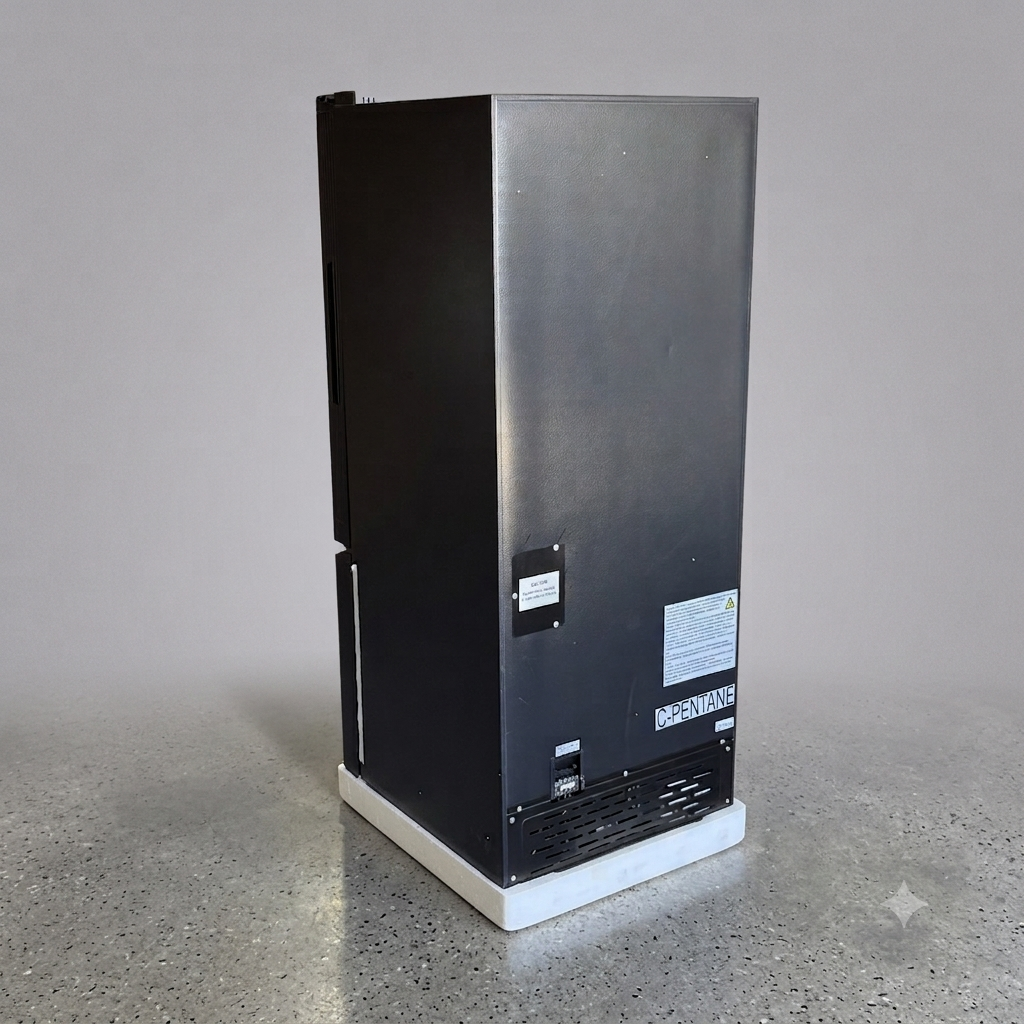 ZA@ Pallet of FURRION Arctic 10.7 CUFT BTM Drawer Freezer Black Glass, Dual Swing Door FCR10DCGBA-BG-DS (AS-IS, Damaged)