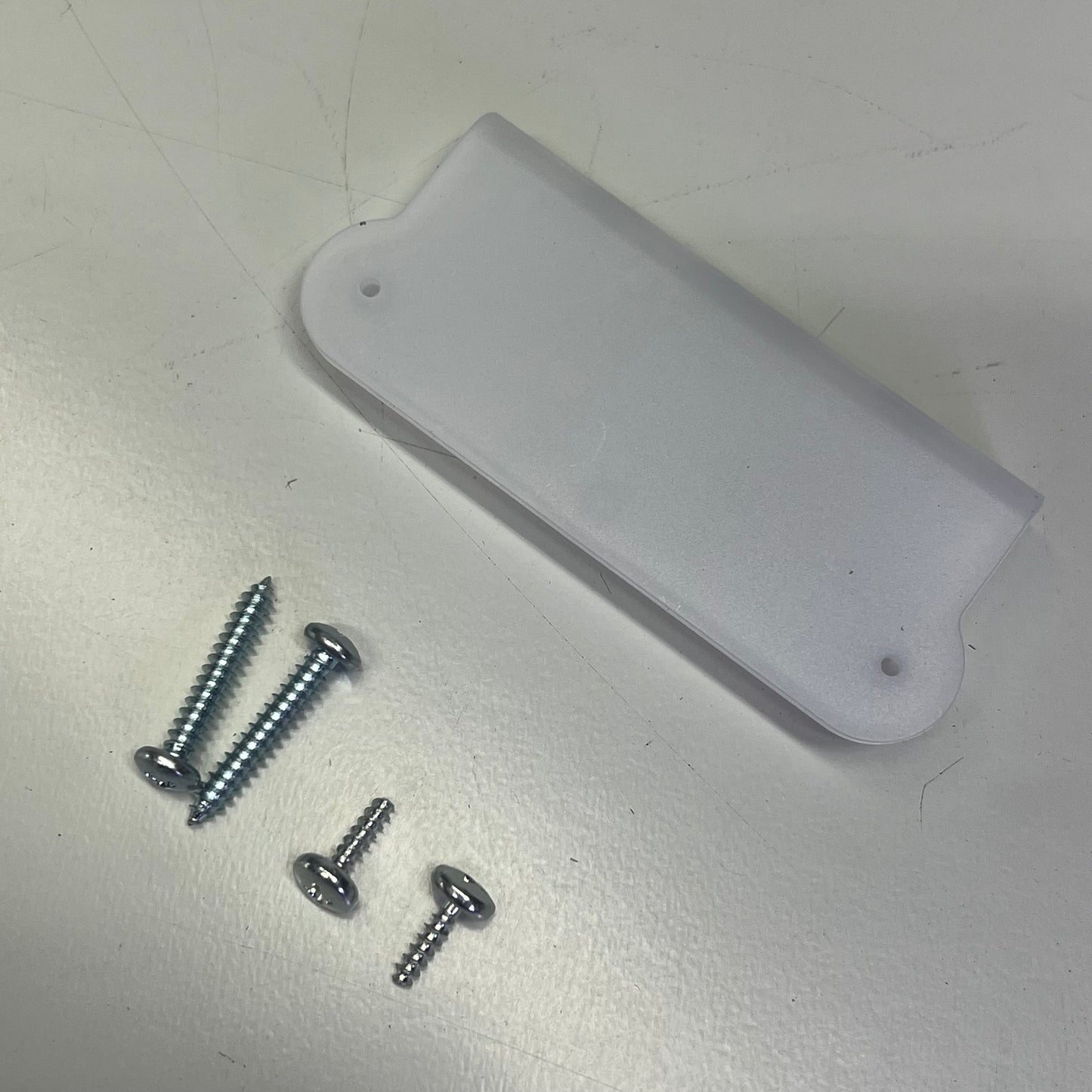 ZA@ ROLLEASE ACMEDA (20 PACK) Flex Chainhold Tension Device For Manual Roller Shades  Frosted Clear RB91-1363-004020