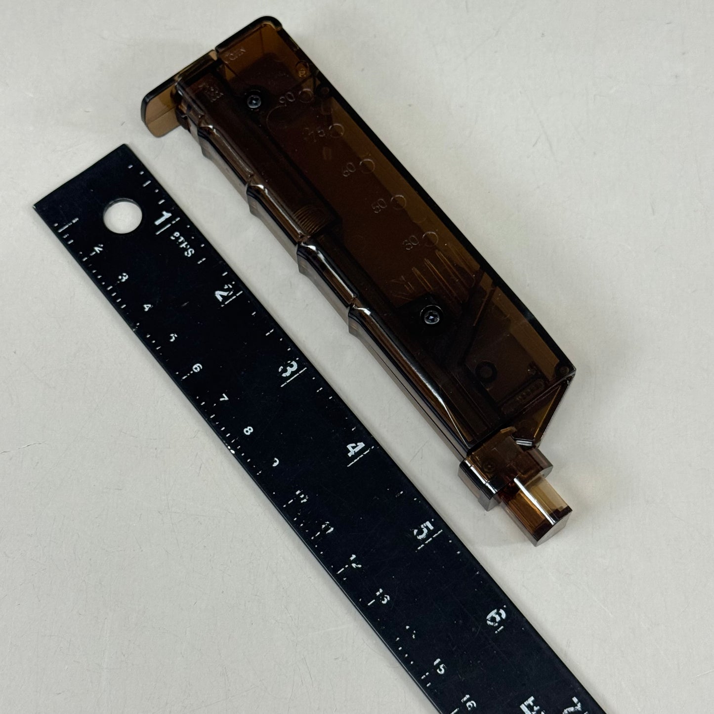 G & G ARMANMENT BB Speed Loader Transparent Brown G-08-099-1