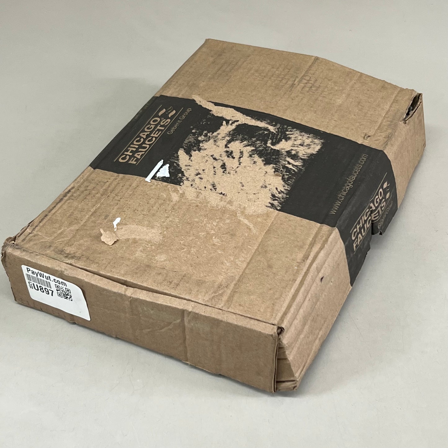 CHICAGO FAUCETS Eco Flow High Arch Kitchen Faucet  Chrome 786-E35-665ABCP