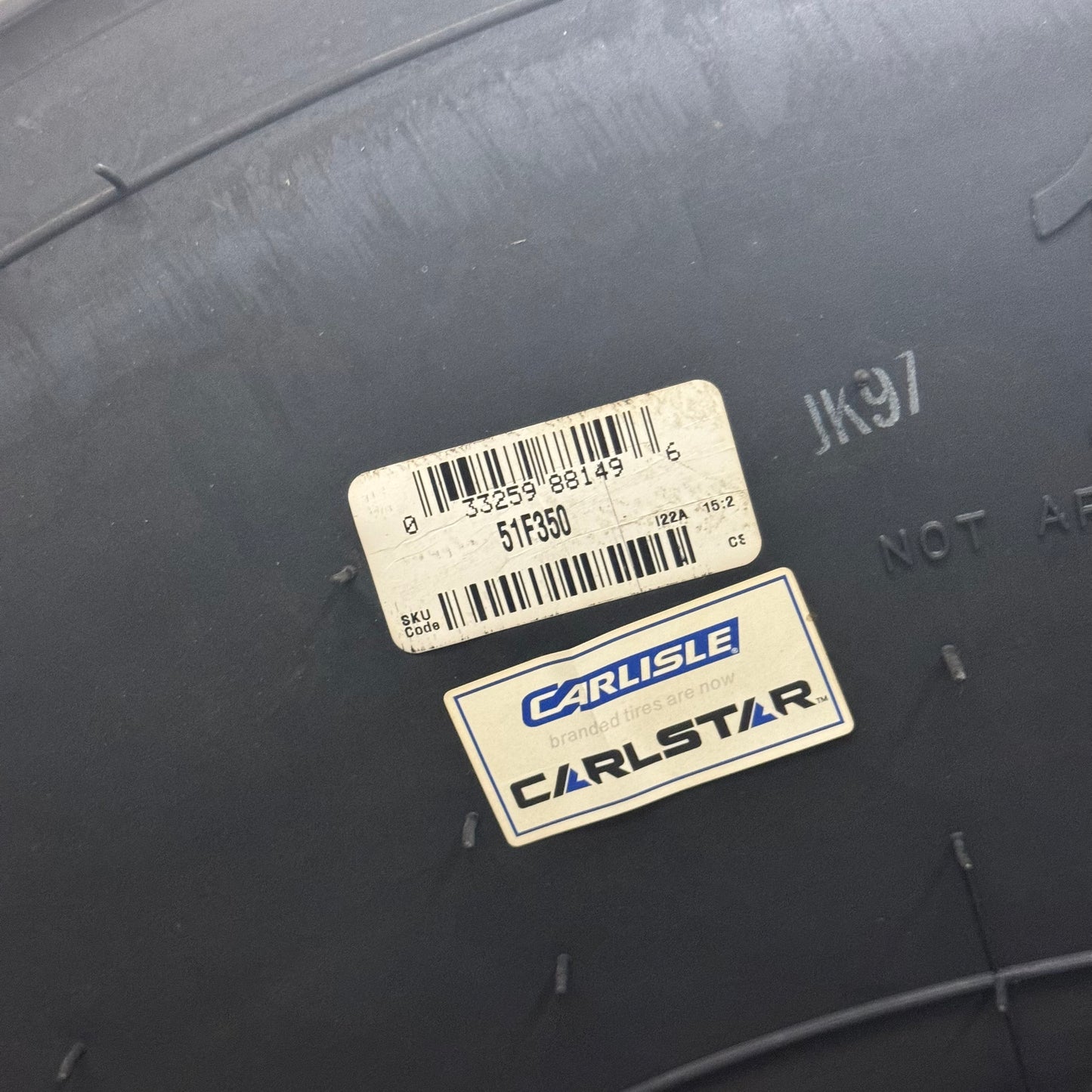 CARLSTAR / CARLISLE Farm Specialist L-1 16.5Lx16.1SL 10 Ply Tire 51F350