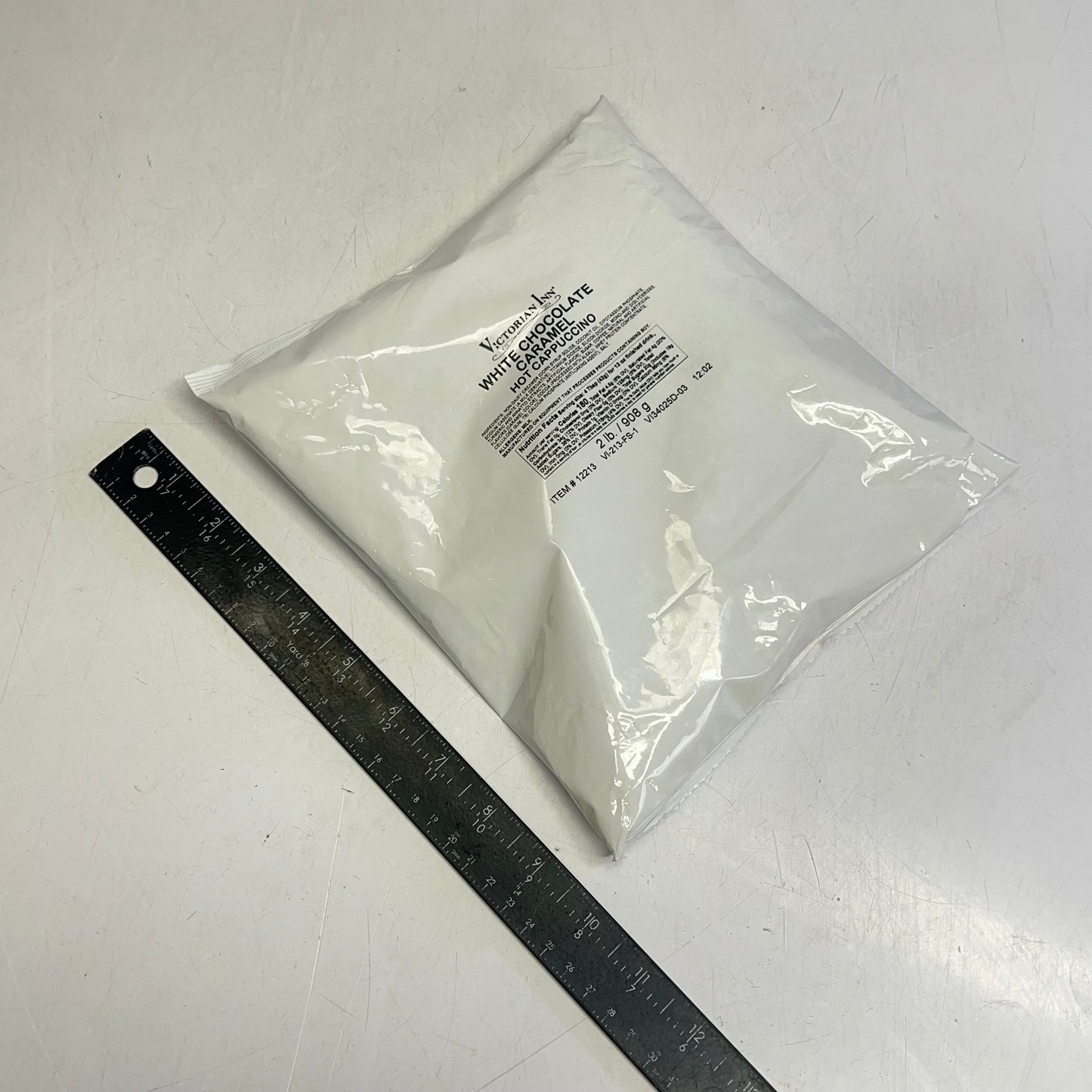 VICTORIAN INN  (2 PACK) White Chocolate Caramel Hot Cappuccino 2lbs BB 12/27