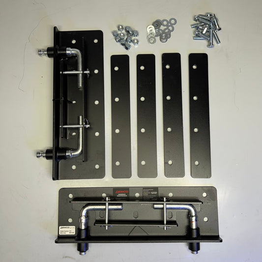 DEMCO Fifth Wheel UMS Adapter Plates Bolt-On Made In USA Black 6004