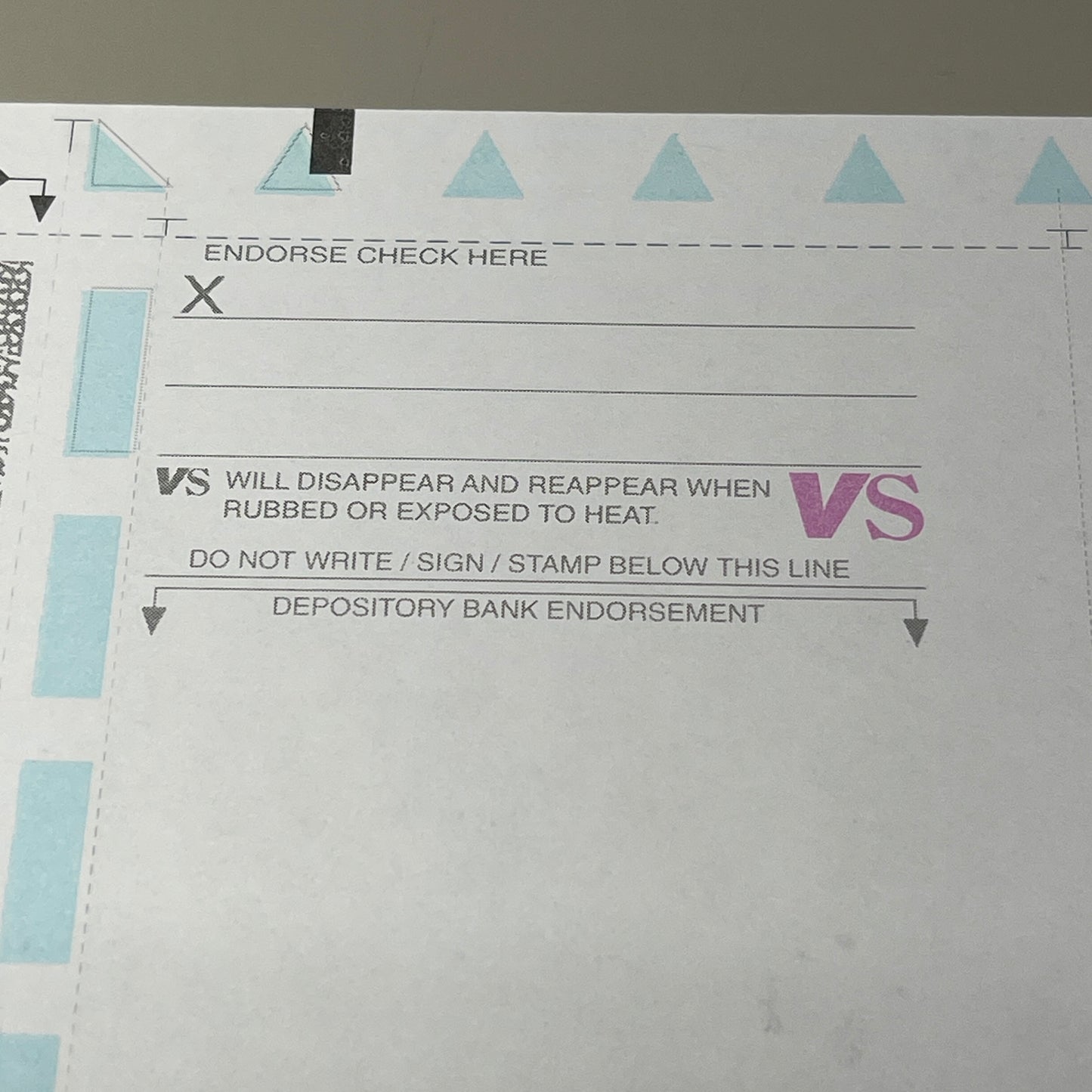 VERSASEAL (1000 PACK) 11″ Z-Fold Pressure Seal Security Payroll Checks Z811B2-E BB 06/24