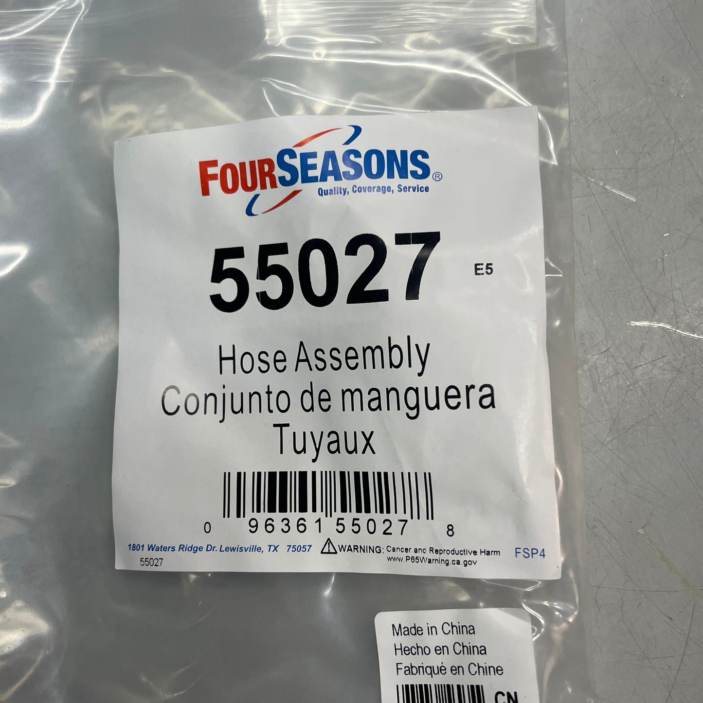 FOUR SEASONS A/C Refrigerant Discharge Hose For Dodge & Ram Vehicle Models 55027
