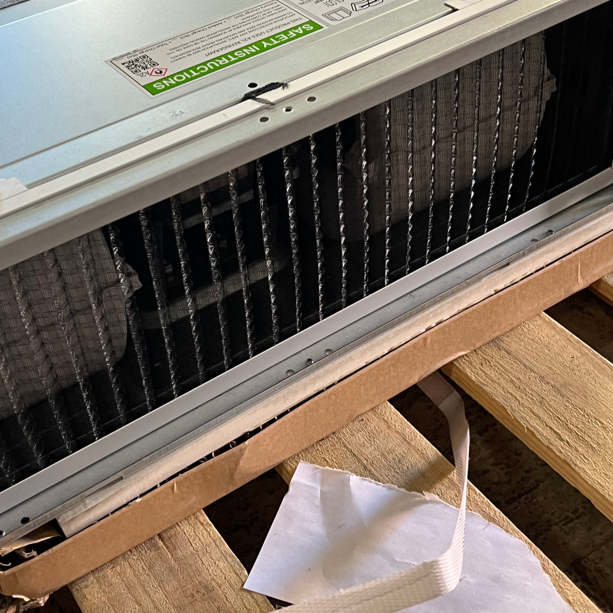 CARRIER Ductless Slim Ducted Heat Pump Fan Coil Unit 208-230 VAC 45MBDAQ12XH3