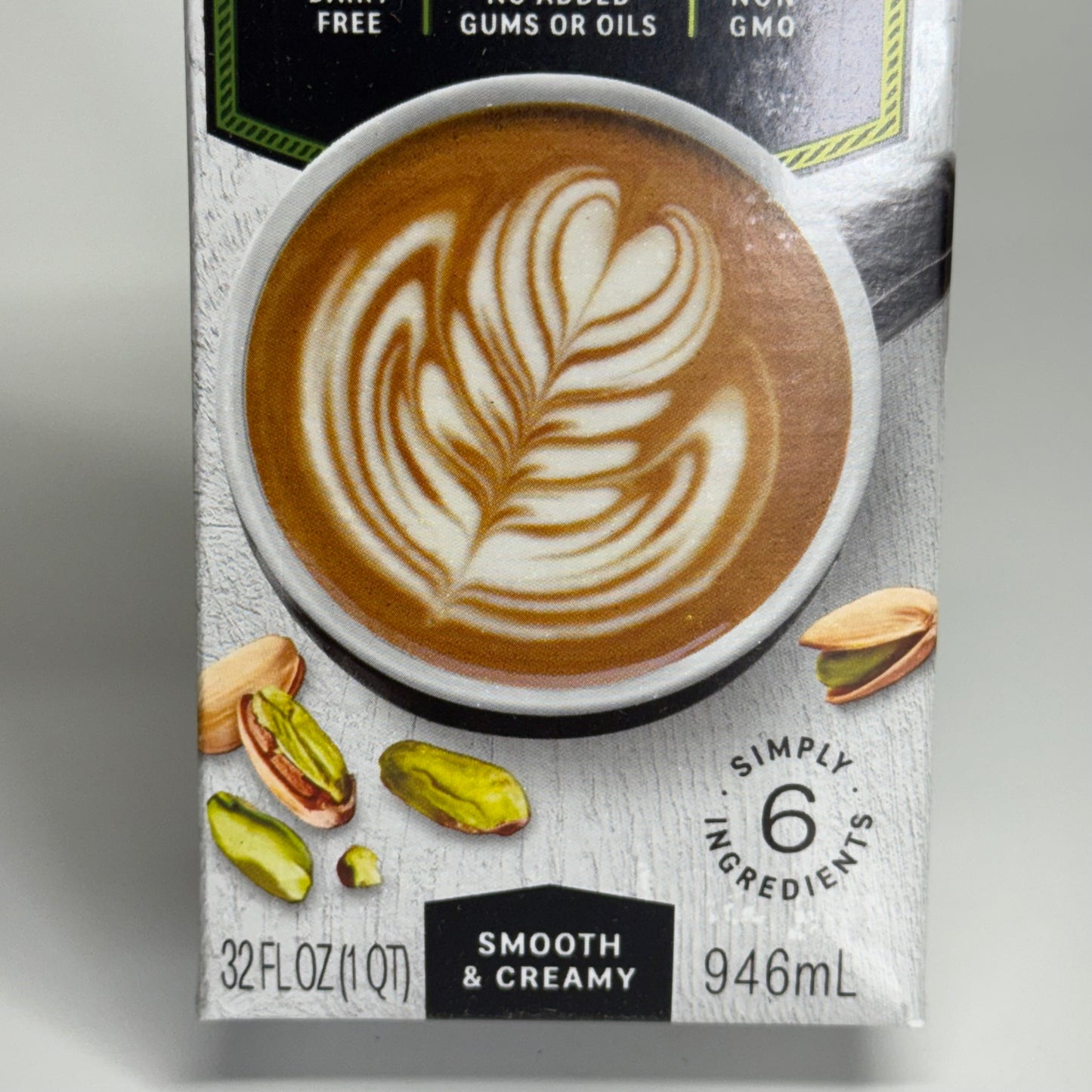 ELMHURST (6 PACK) Milked Pistachio Barista 32 fl oz. BB 02/27