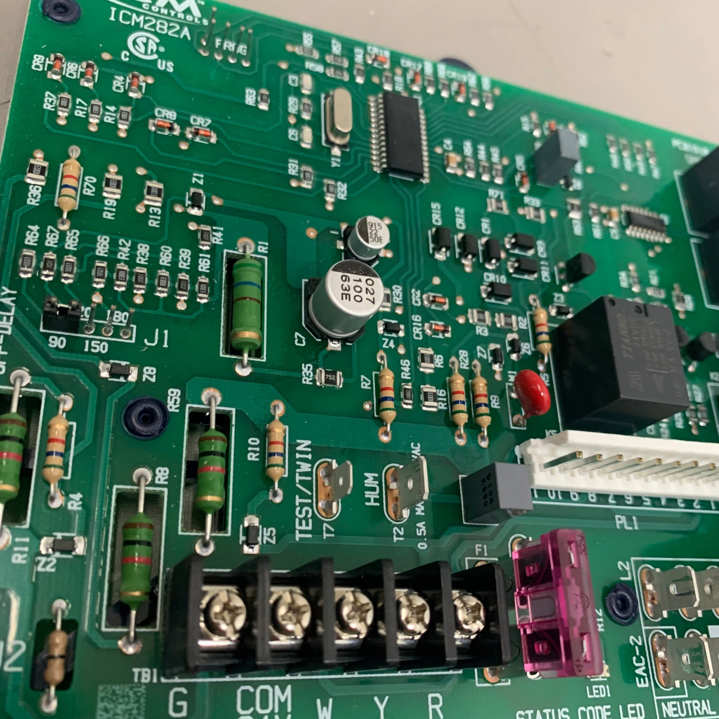 ICM CONTROLS Furnace Control Replacement Module For Enhanced Controls Green 282A
