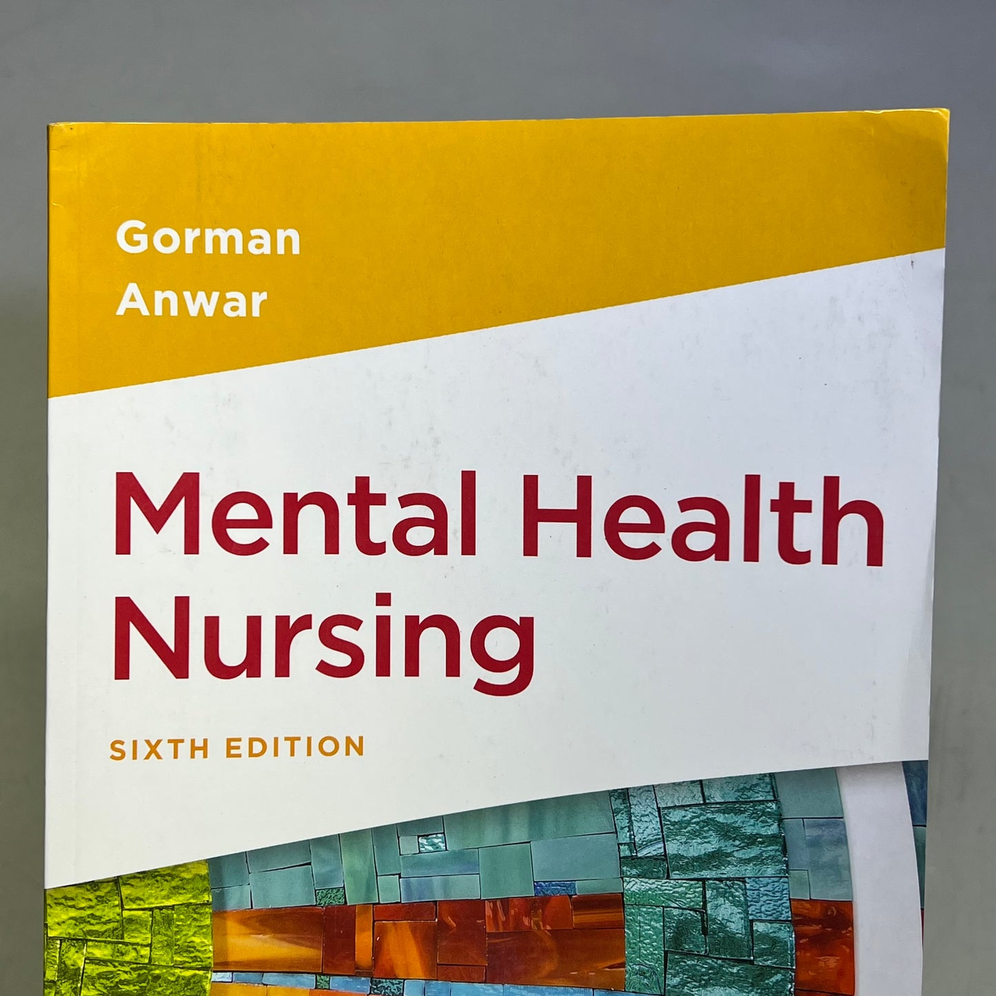 MENTAL HEALTH NURSING 6TH EDITION Paperback Book Gorman Anwar Educational