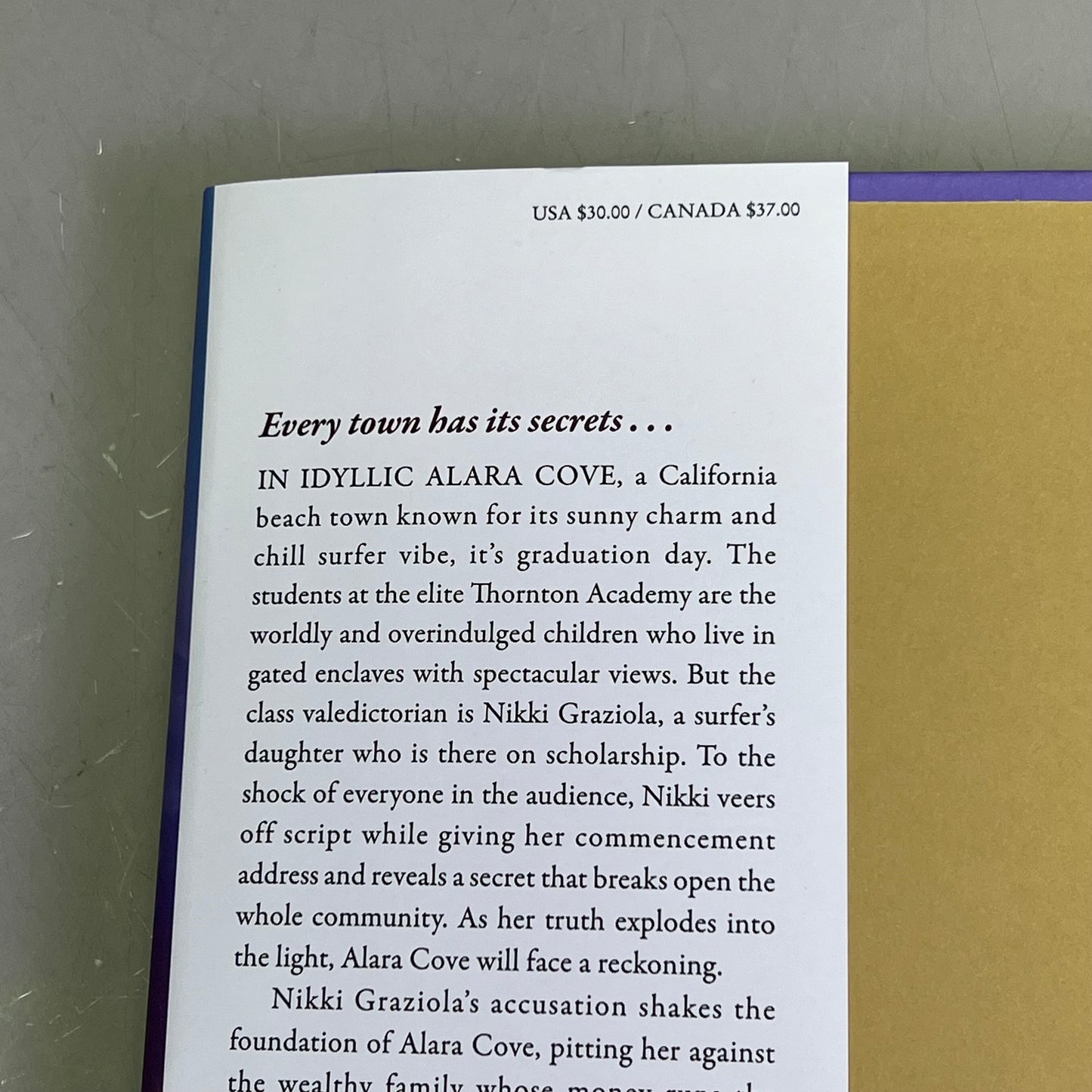 WELCOME TO BEACH TOWN Secrets & Scandal In A California Beach Town By Susan Wiggs