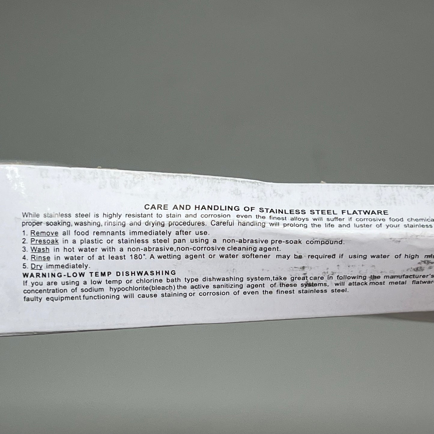 ZA@ PROWARE WINDSOR (36 PACK) MW Teaspoon Stainless Steel Flatware Silver 15962 D