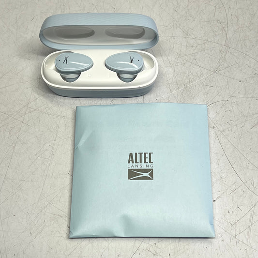 ALTEC LANSING Nanobuds Anc Headphones Noise Cancelling Icy Blue MZX5301-ICY