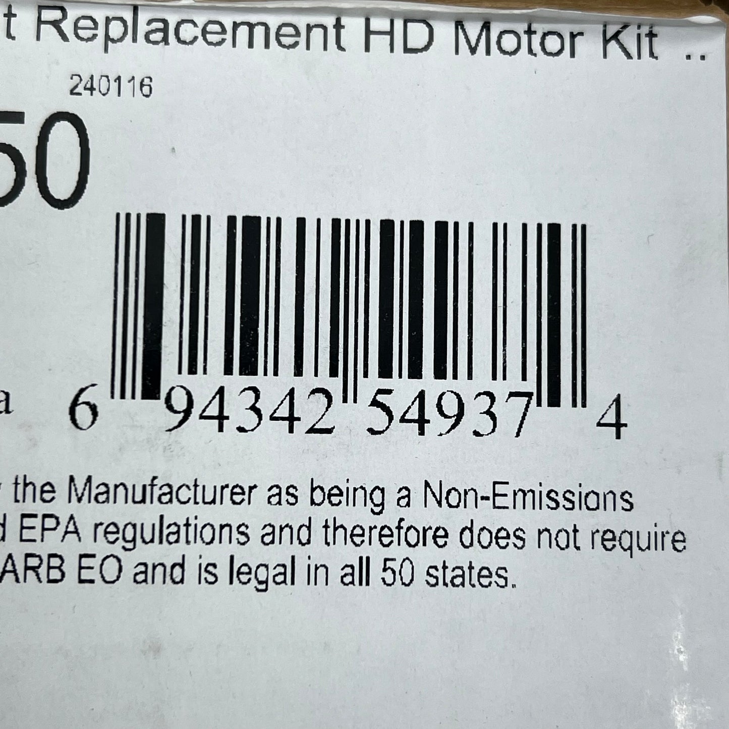 PERTRONIX Electric Cutout HD Motor Replacement 304 Stainless Steel DEC950