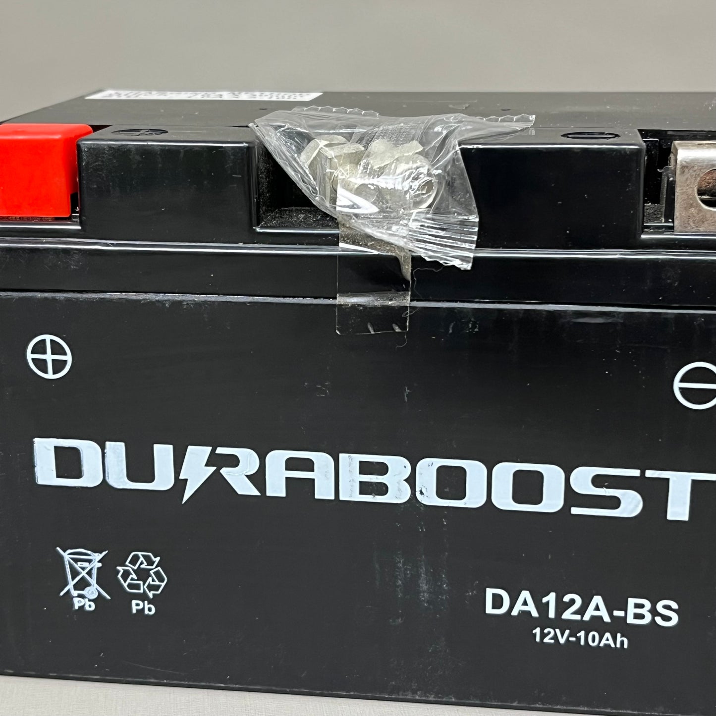 DURABOOST Lead Acid Battery Activated AGM 12V 10 AH 175 CCA DA12A-BS Like New