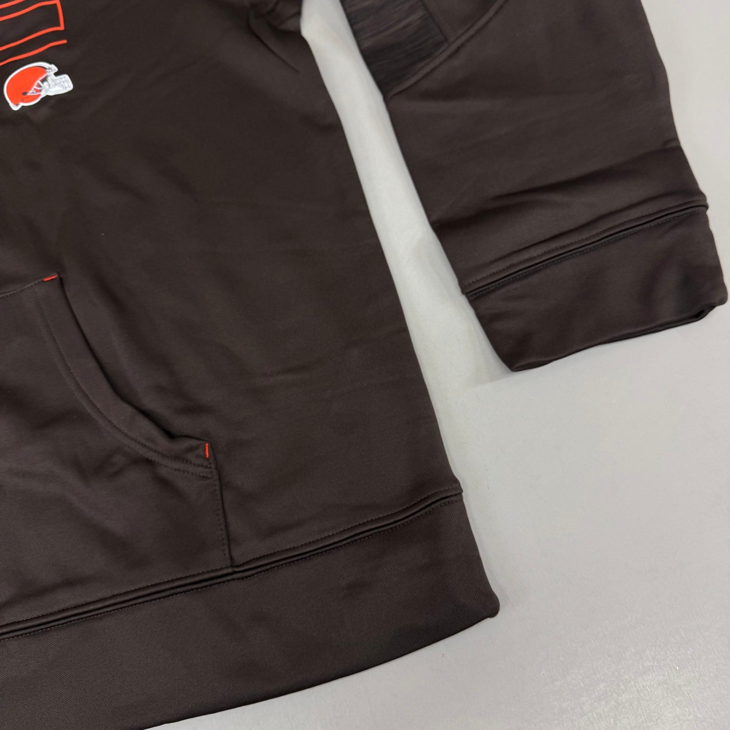 NFL Cleveland Browns Hoodie AFG North Sweatshirt Pullover XXL Brown 1802967 Football
