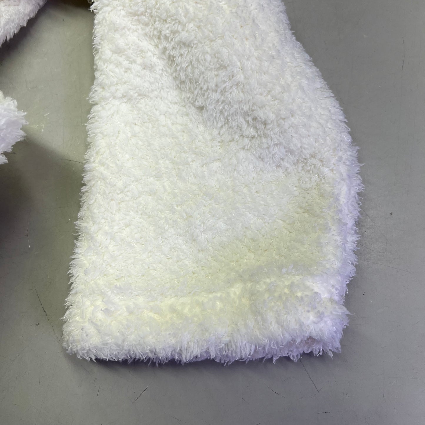 ULTA BEAUTY 2023 Long Sleeve Plush Tie Robe Gift Tag Women's Sz L/XL White