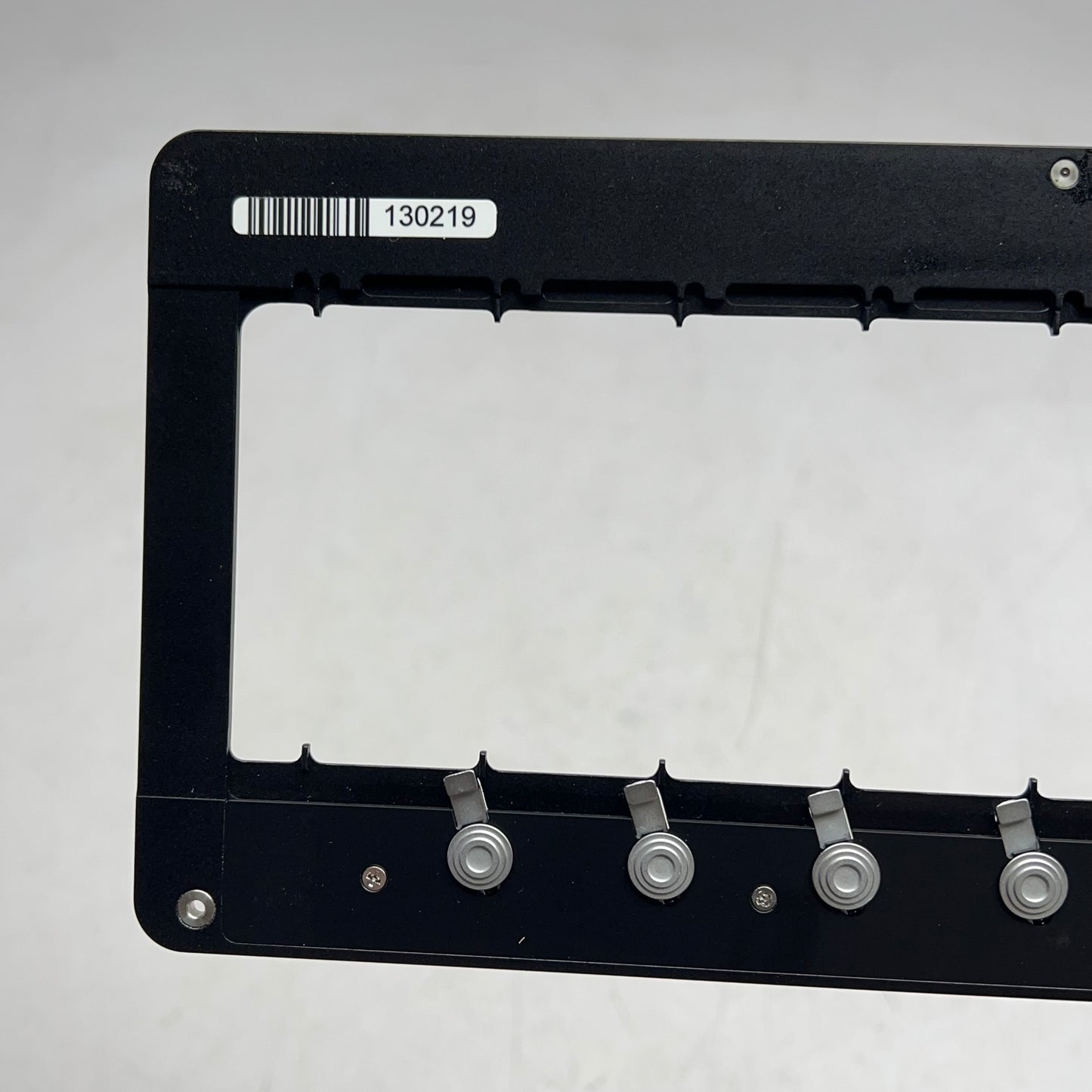 META SYSTEMS Modular Stage Adapter Plates for Microscopes 10.5"x5" Black