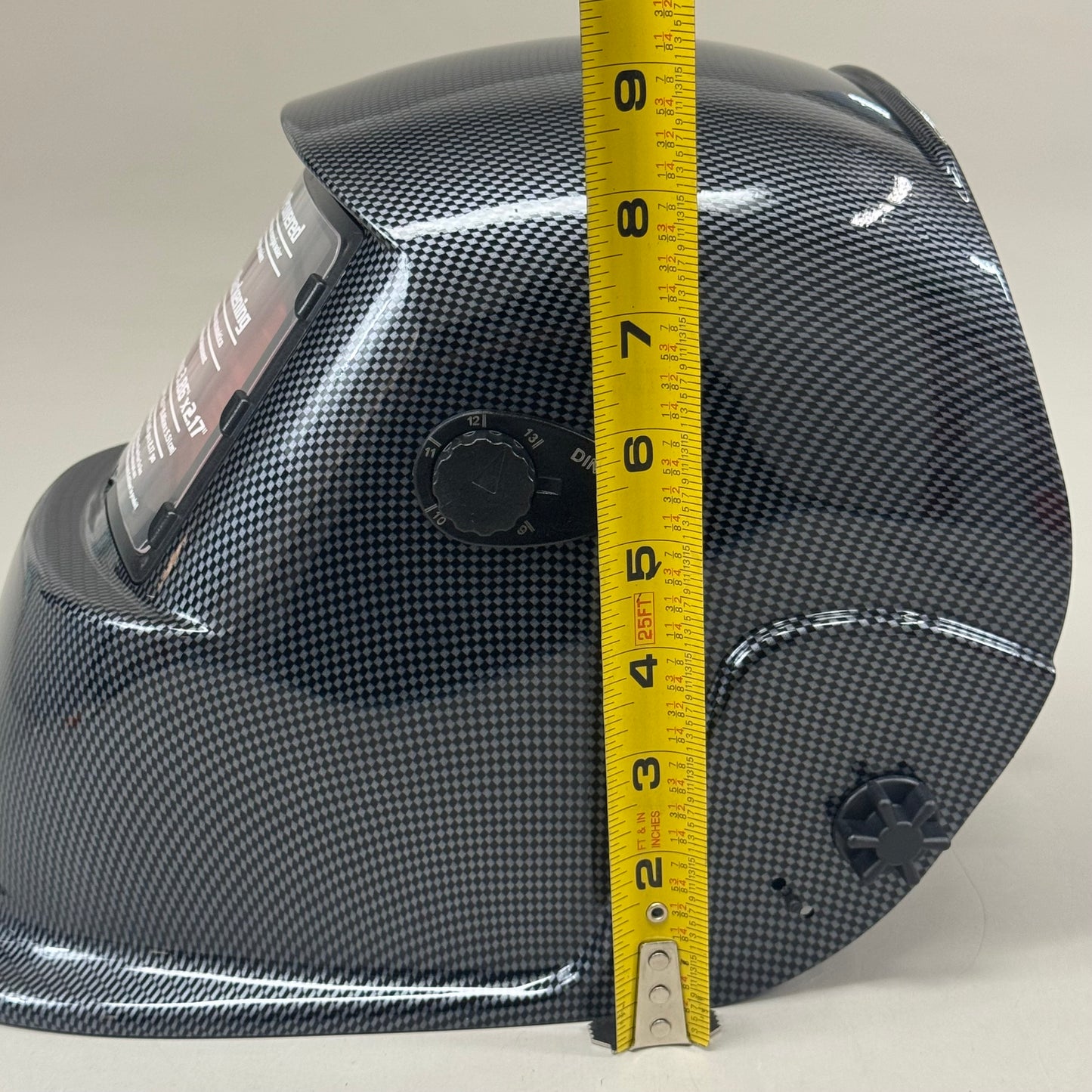 TITAN ShopIron Auto Darkening Welding Helmet 3.85x2.17" View Black 41262 (New Other)