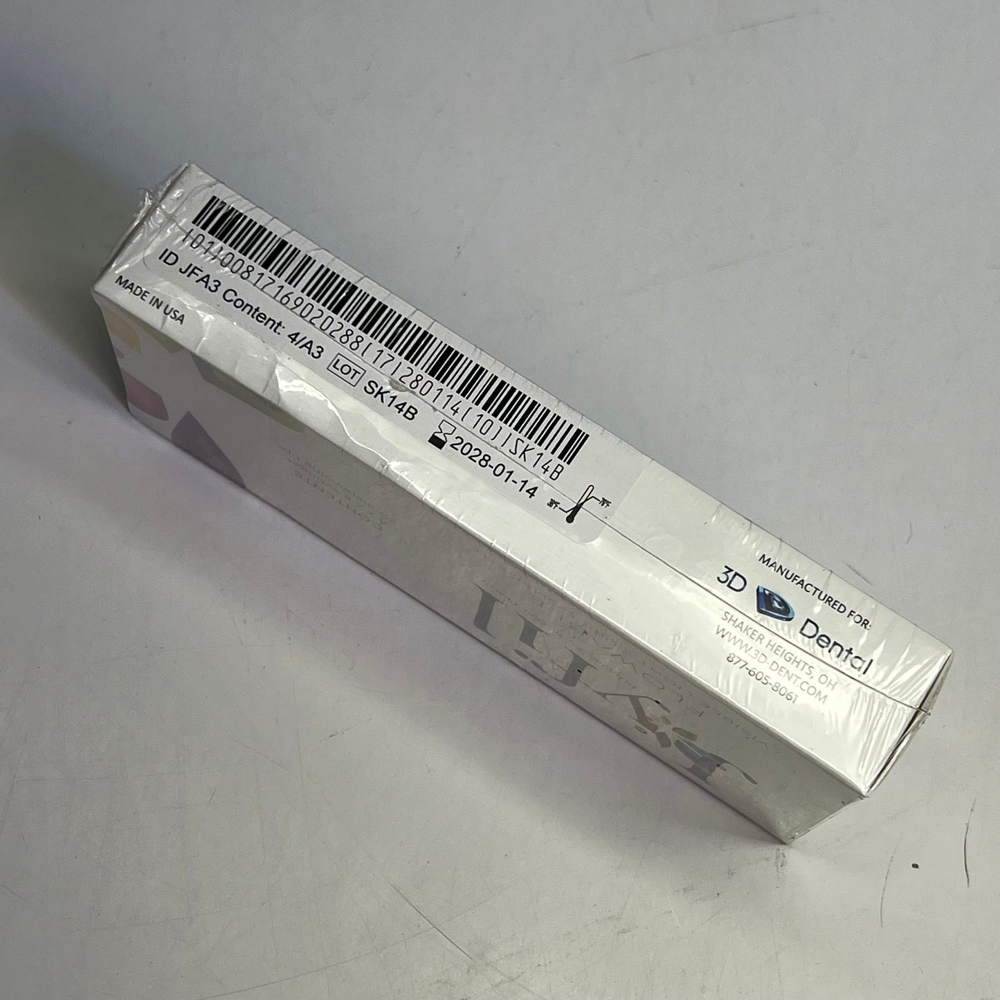 3D DENTAL (4-2G, 20 TIPS) Joyfil Flowable Visible Light Cure Composite BB 01/28