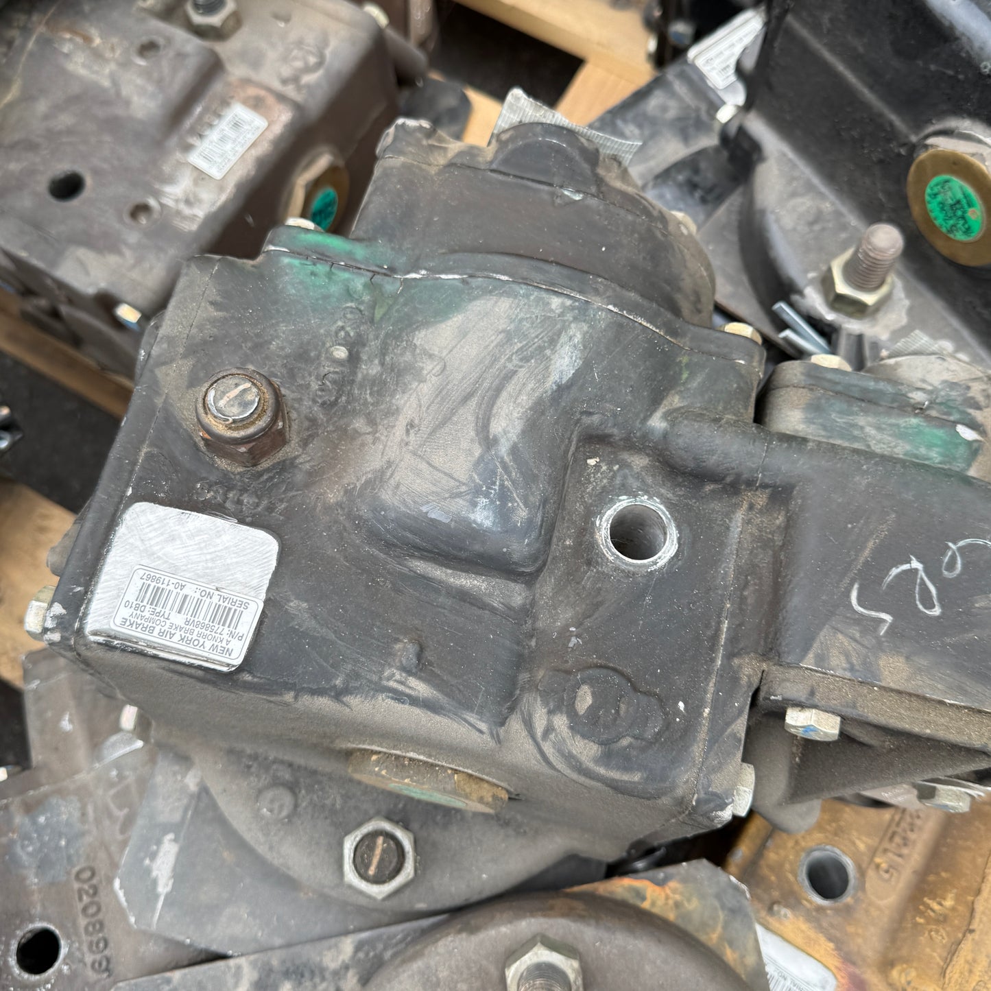 NEW YORK AIR BRAKE (22 Units) Railroad Air Brake Valves, Train Parts (AS-IS)