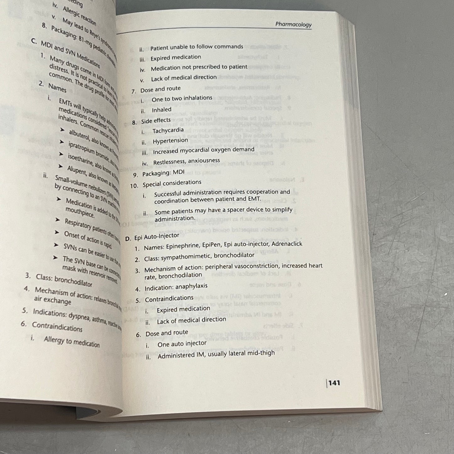 EMT PREPERATION CRASH COURSE  2nd Edition Paperback By Christopher Coughlin Ph.D