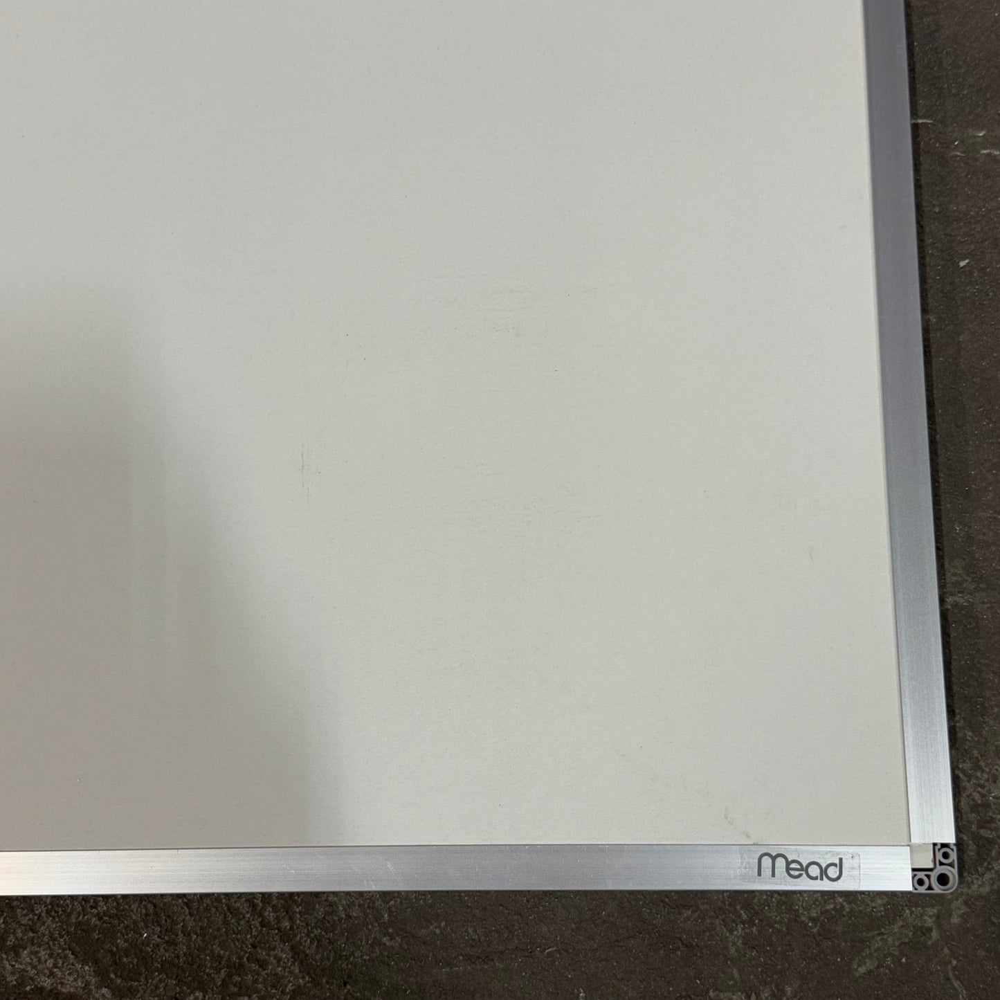 ZA@ MEAD Wall Mount Dry Erase Whiteboard Sz 72”Wx48”H (AS-IS, Minor Damage)