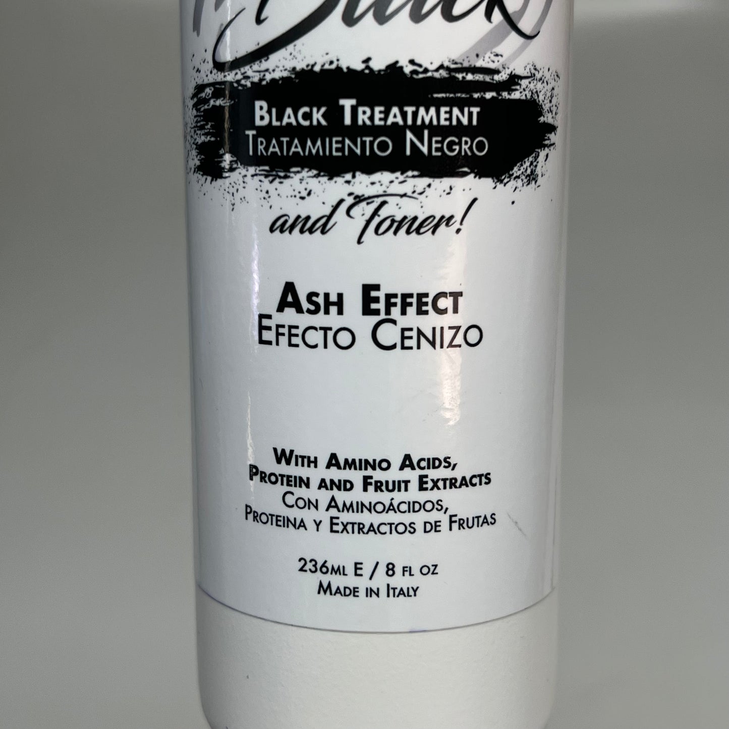 ARTISTAS A LA OBRA Black Treatment/Mask & Toner Ash Color Effect 8 Fl Oz