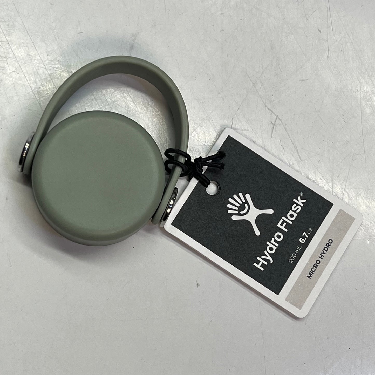 HYDROFLASK Micro Hydro Vacuum Water Bottle W/ Screw Cap 6.7 fl oz Agave TNY200