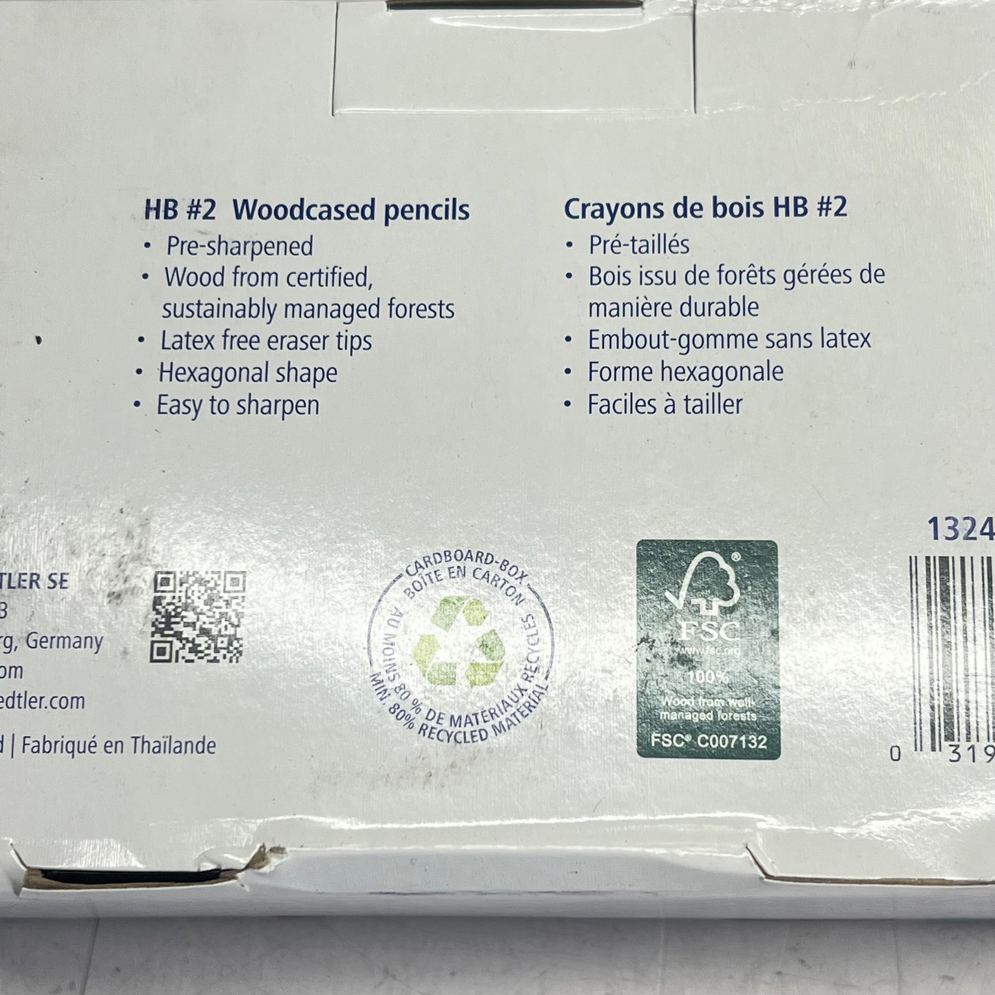 ZA@ STAEDTLER (144 PACK) Woodcased Pre-sharpened Pencils 2MM Yellow #2HB