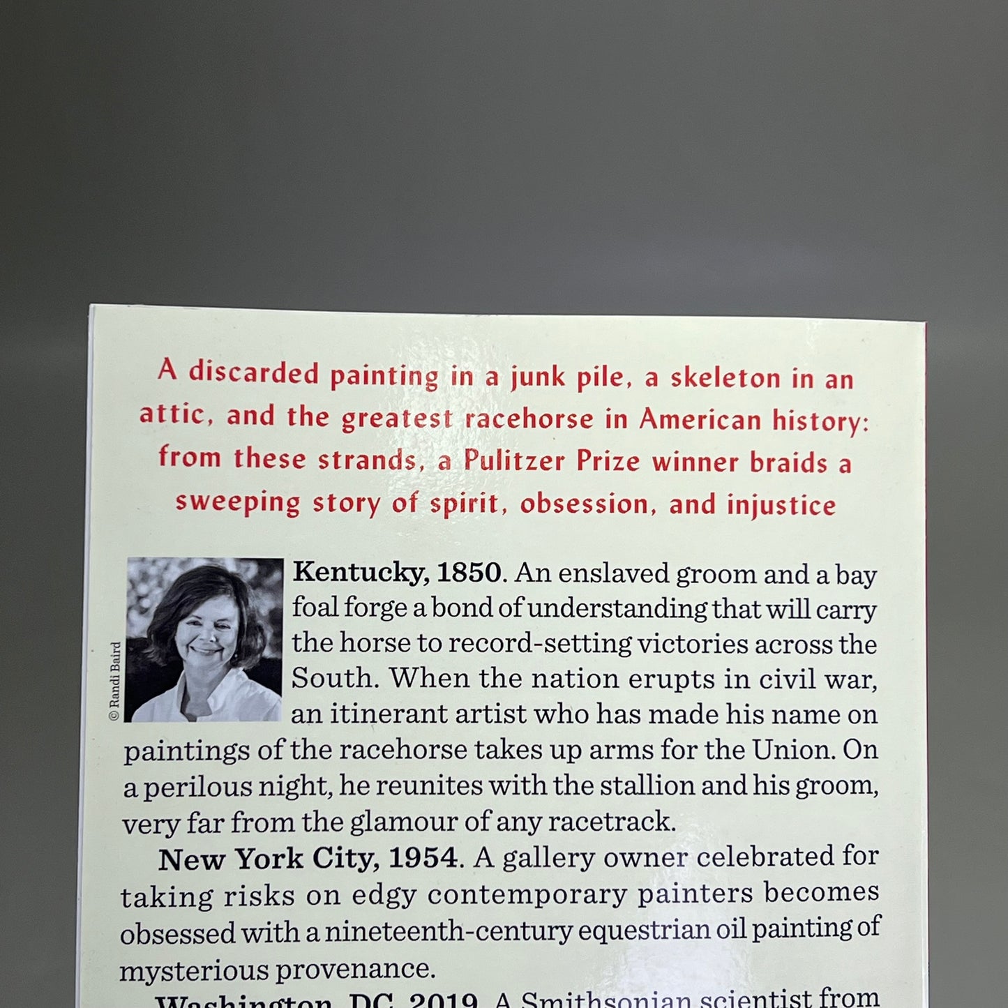 HORSE Animal Fiction Novel By Geraldine Brooks Paper Back Book Large Print