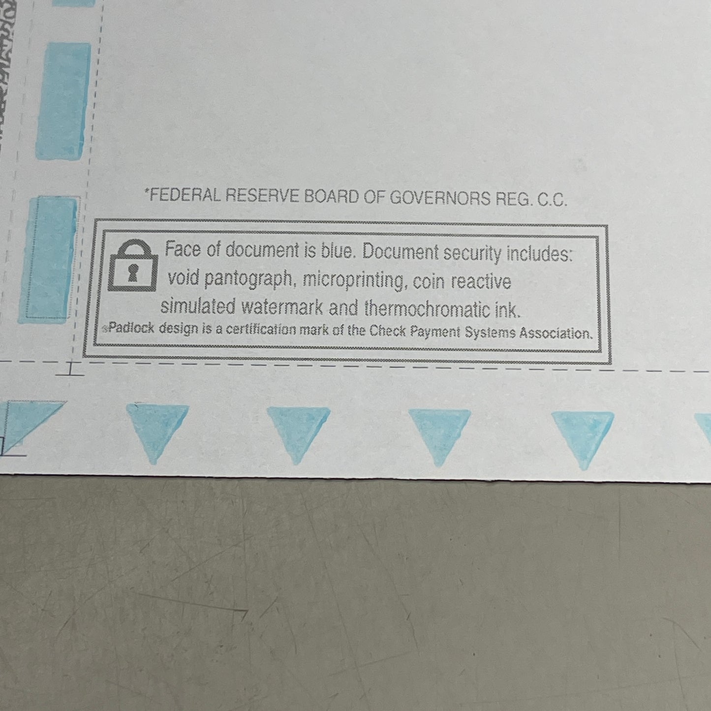 VERSASEAL (1000 PACK) 11″ Z-Fold Pressure Seal Security Payroll Checks Z811B2-E BB 06/24