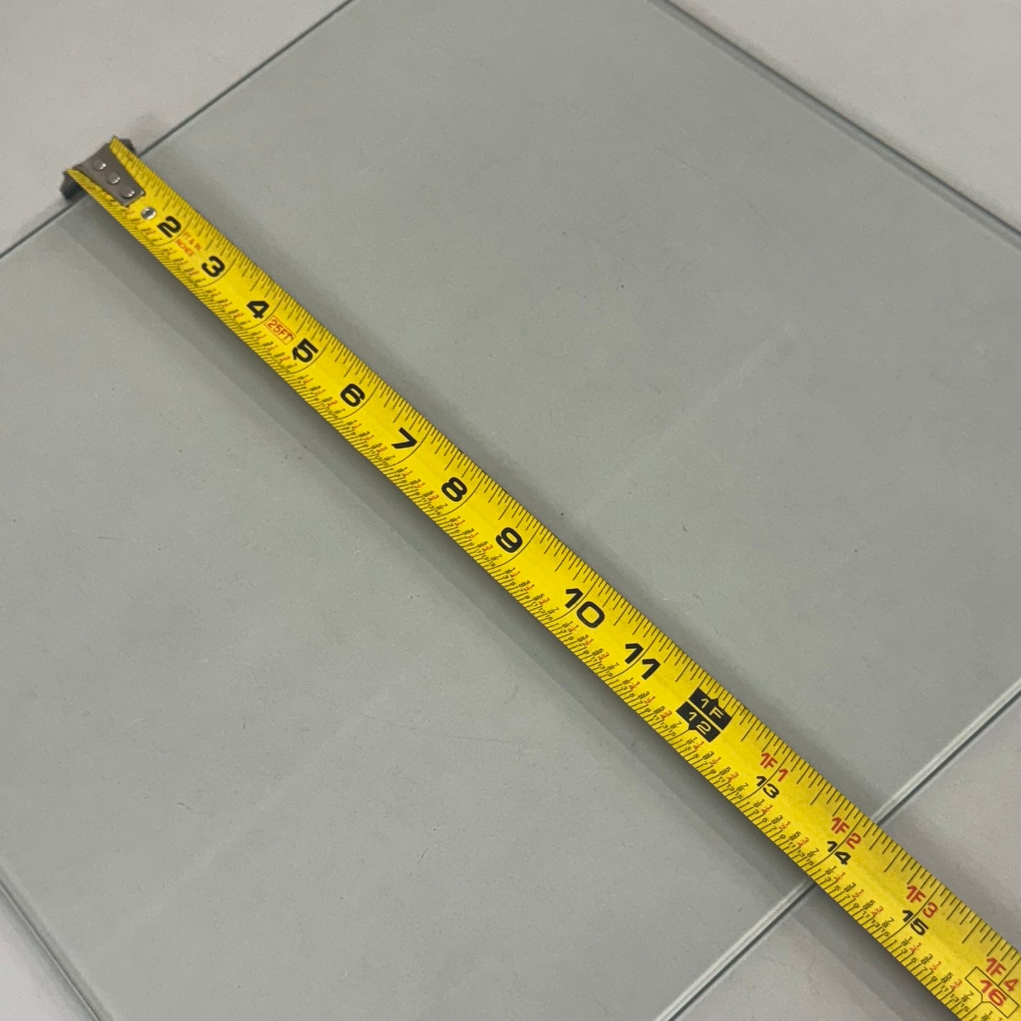 (10 Pack, 1 Box) Tempered Glass For Cubbies 14"x14" Clear CB414